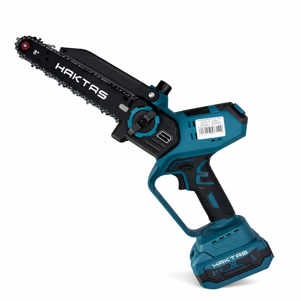 HAKTAŞ HKT-511 8" OTOMATİK YAĞLAMALI ŞARJLI ZİNCİRLİ TESTERE