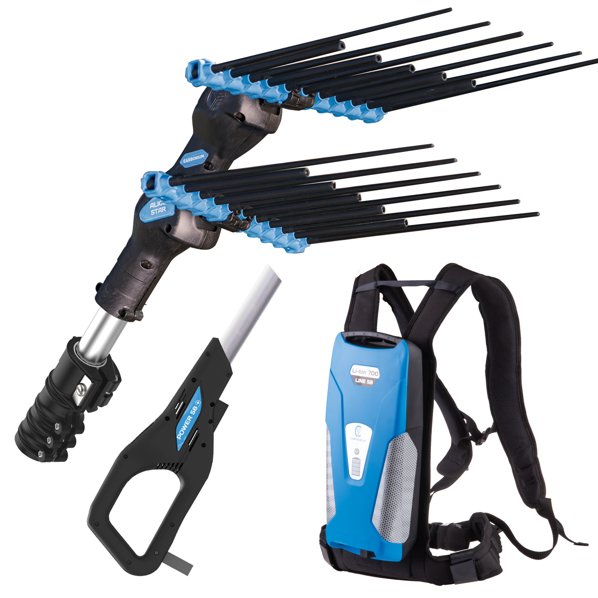 CAMPAGNOLA ALICE STAR KIT ZEYTİN VE MEYVE HASAT MAKİNESİ