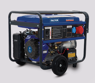 FACTOR KGL8000CE3 MARŞLI TRİFAZE BENZİNLİ JENERATÖR