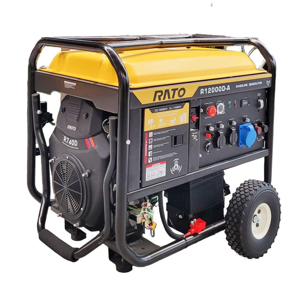RATO R15000 D-A 13.75 KVA MONOFAZE 2 SİLİNDİR BENZİNLİ MARŞLI JENERATÖR