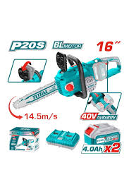 TOTAL TGSLI401682 40V ZİNCİRLİ TESTERE LİON AKÜ