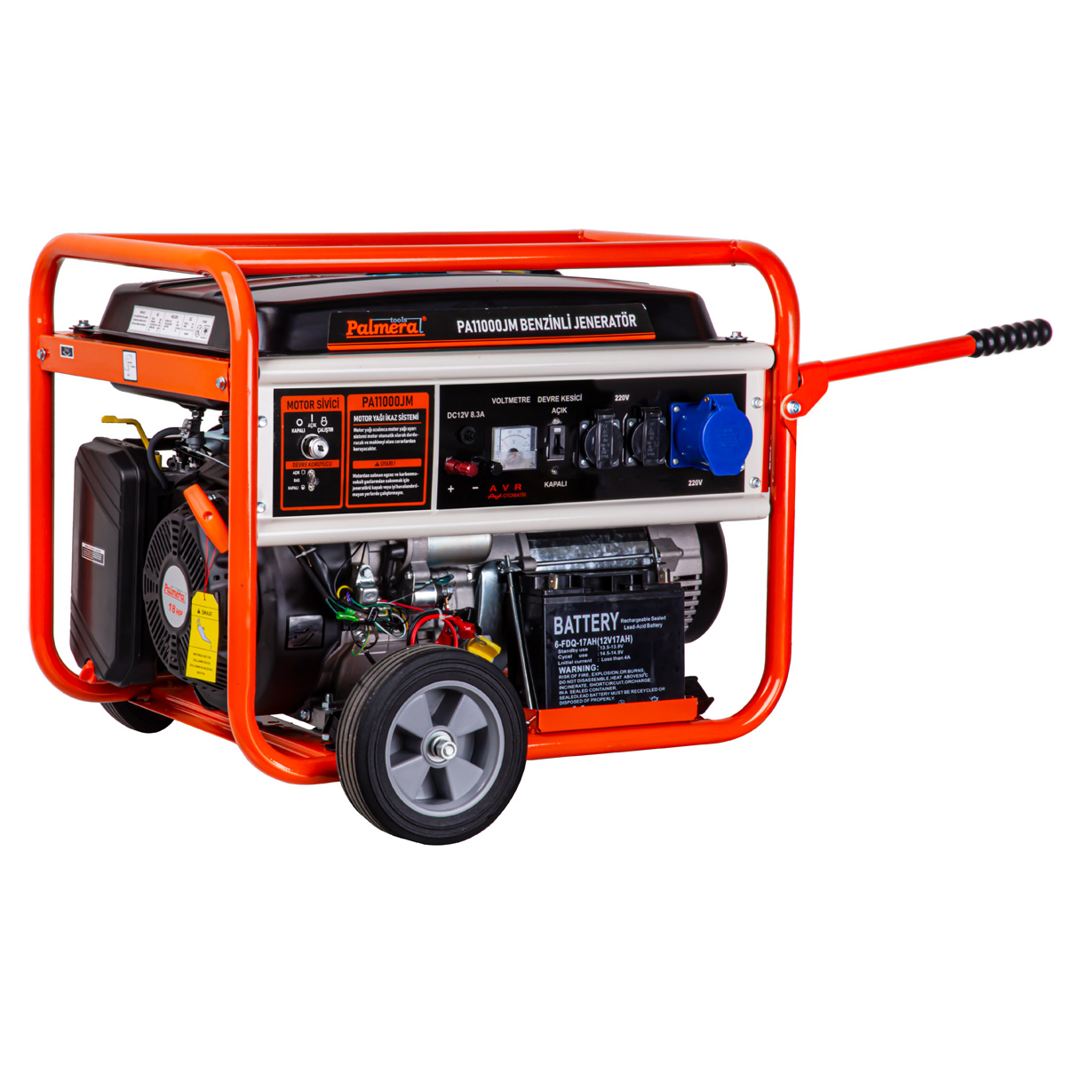 PALMERA PA11000JM5 EUR5 JENERATÖR 10,37 kVA MARŞLI