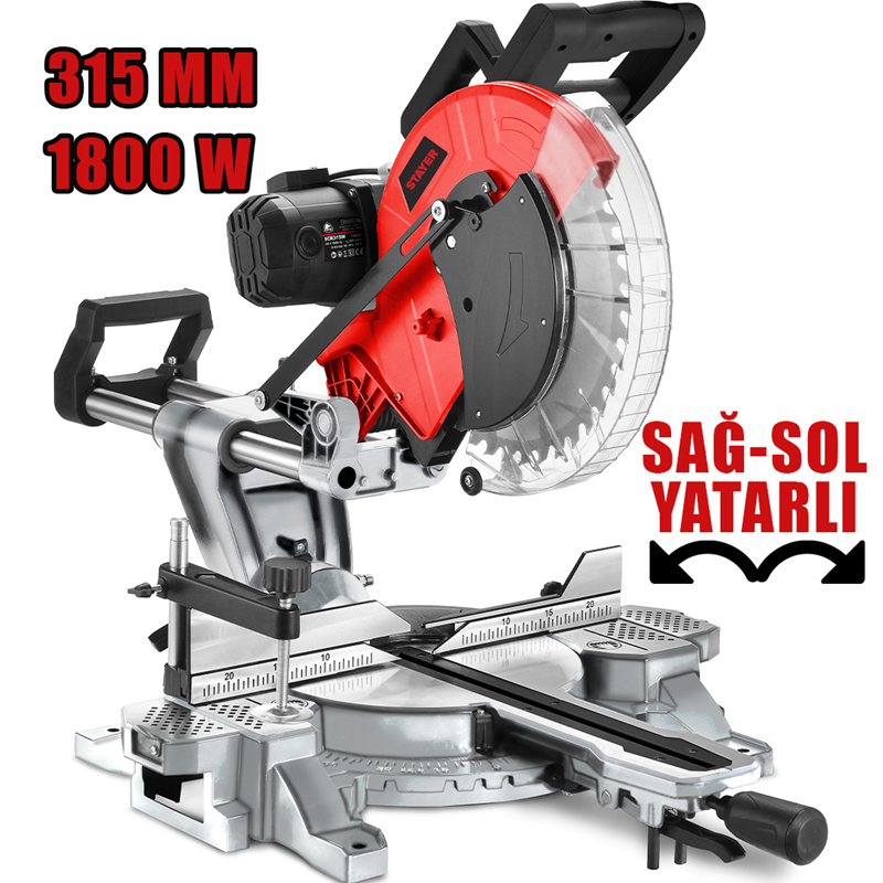 STAYER STY-SCR315W RADYAL GÖNYE KESME 315mm 1800W