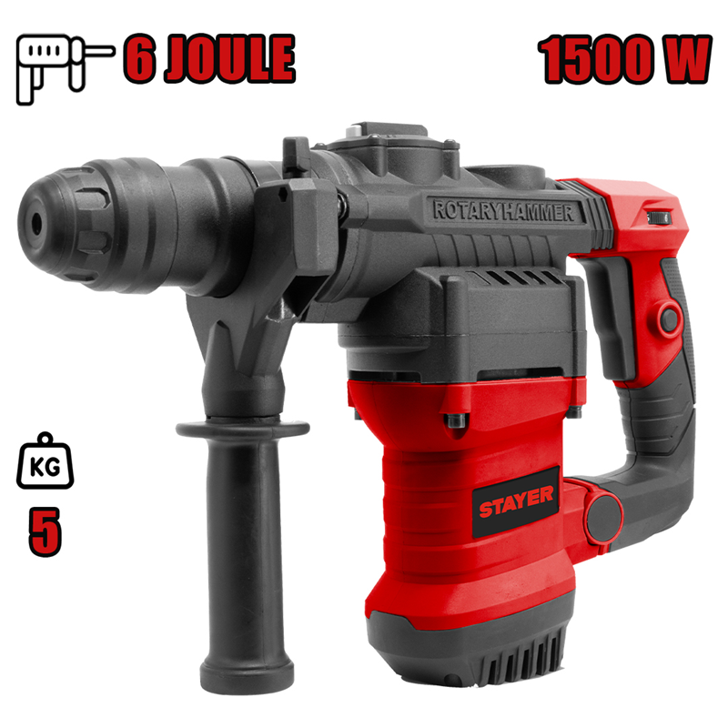 STAYER STY-HDXT6JK KIRICI DELİCİ SDS-PLUS 6J 1500W