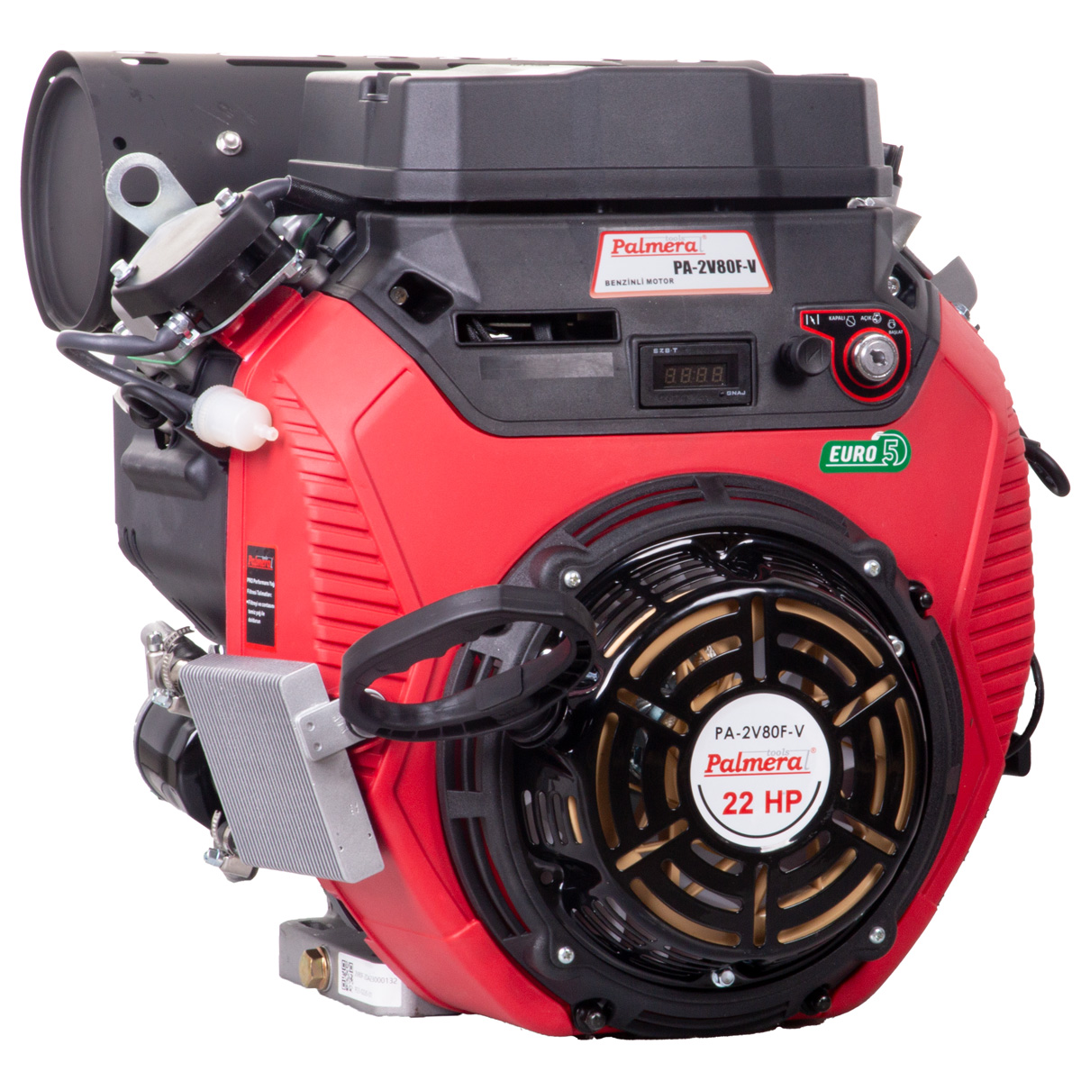 PALMERA PA-2V80F-V BENZİNLİ MOTOR 22HP EUR5 KONİKTİP 744CC