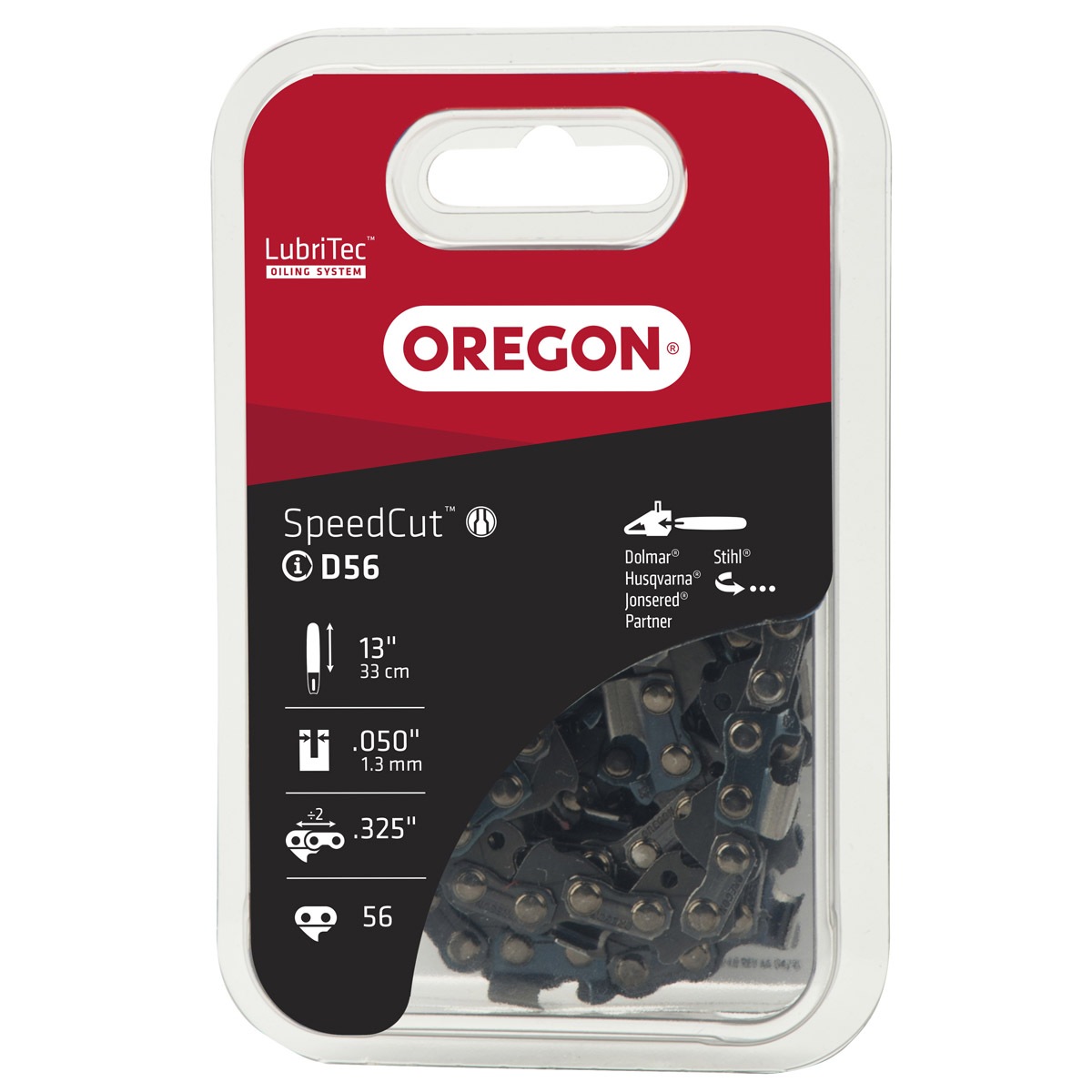 OREGON Q20BP066E KESİK ZİNCİR 33 DİŞ 3/25 YUVARLAK AMBALAJLI