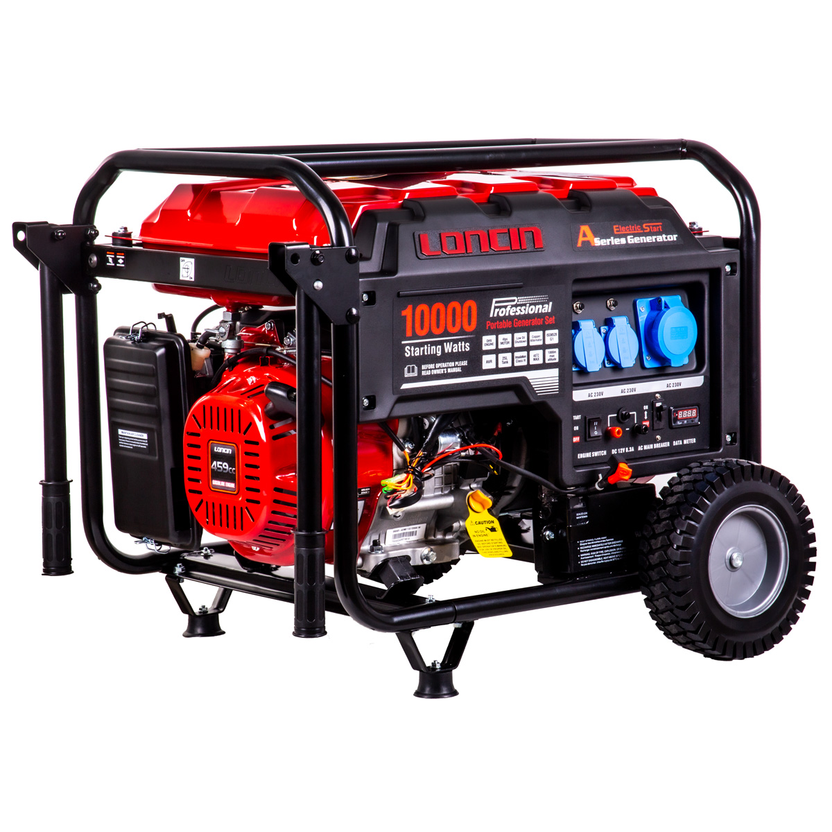 LONCİN LC10000D-AS EUR5 JENERATÖR 8 kW MARŞLI