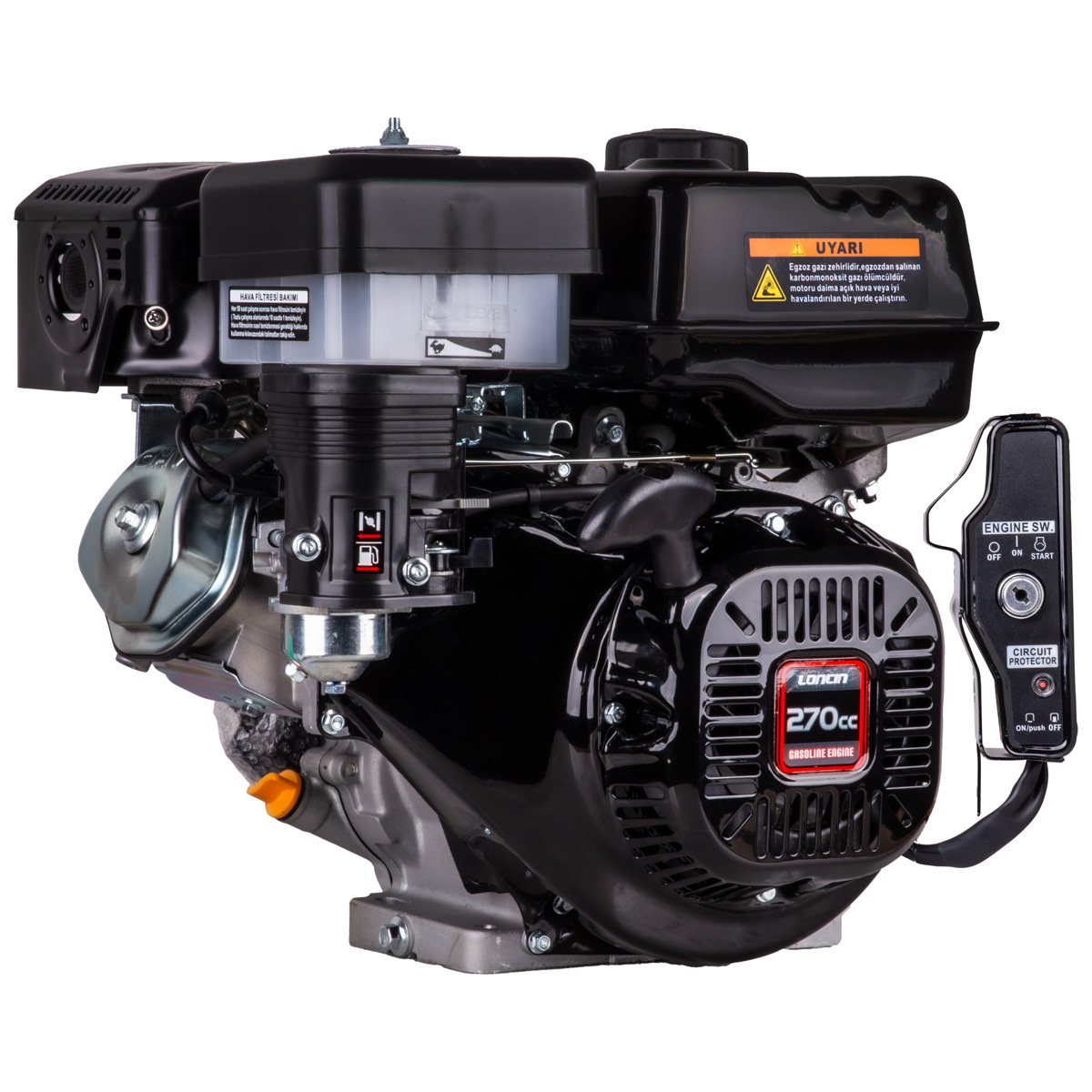 LONCİN G270FD-A EUR5 BENZİNLİ MOTOR 9HP MARŞLI