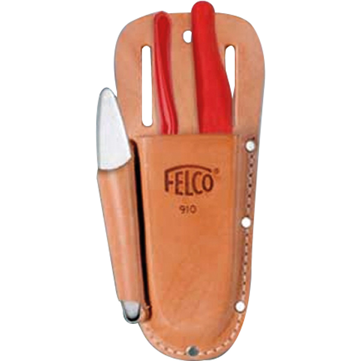 FELCO 910 PLUS MAKAS KILIFI CEPLİ DERİ