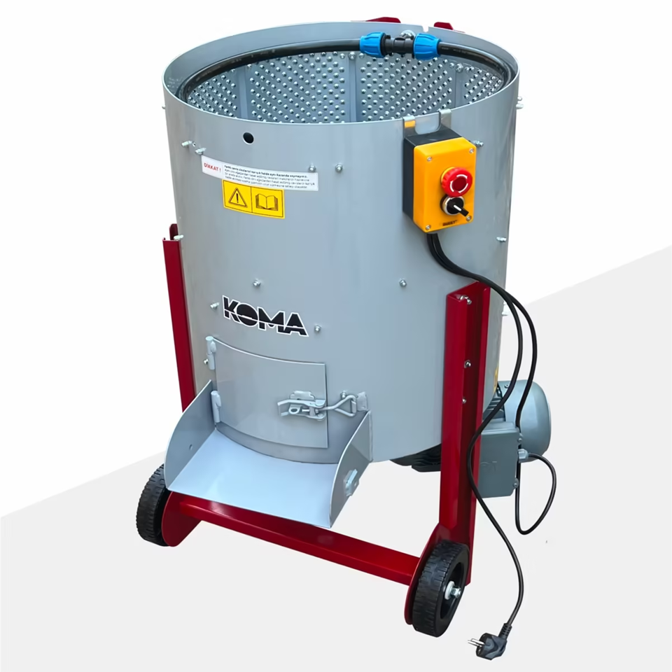 KOMA 100 RENDELİ TİP DÜZ DEVİRLİ CEVİZ SOYMA MAKİNASI