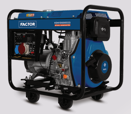 FACTOR KDK10000CE3 MARŞLI TRİFAZE DİZEL JENERATÖR