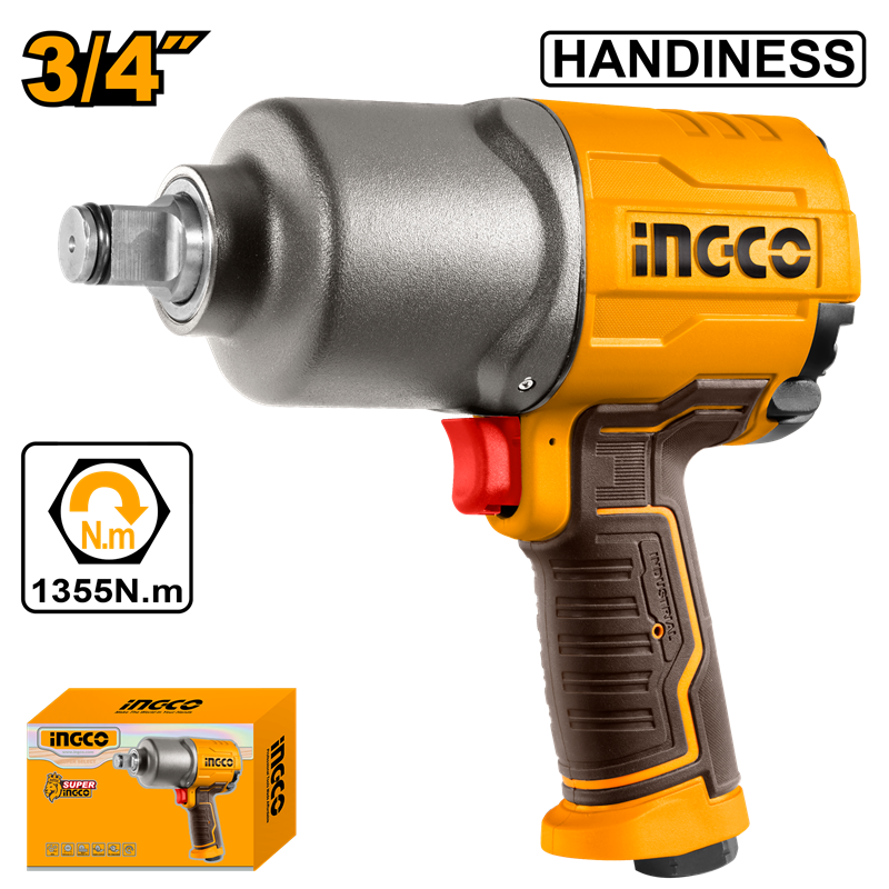 INGCO ING-AIW341301 HAVALI SOMUN SIKMA 3/4" 7000 DEVİR/DAKİKA