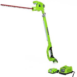 GREENWORKS 40V AK�L� Y�KSEK ��T KESME MAK�NASI(TELESKOP�K)(4 AH AK�+�ARJ ALET�)