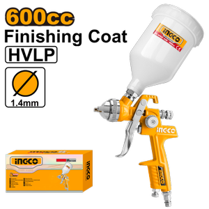 INGCO ING-ASG1061 BOYA TABANCASI HVLP 600CC �STTEN DEPO