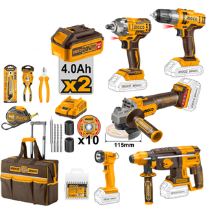 INGCO K-ING-CKLI2019SET-NET L�-�ON AK�L� 5 L� KOMBO SET (30 PAR�A ALET SET� HED�YEL�)