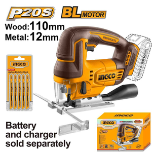 INGCO ING-CJSLI1008 Li-ion K�m�rs�z Ak�l� Dekupaj 20V (AK�S�Z)