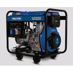 FACTOR KDK 7500CE MAR�LI MONOFAZE D�ZEL JENERAT�R