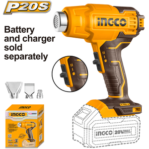 INGCO ING-HGLI2002 Li-ion Ak�l� S�cak Hava Tabancas�