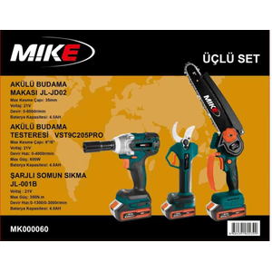 M�KE 3 L� AK�L� SET (SOMUN+MAKAS+TESTERE)