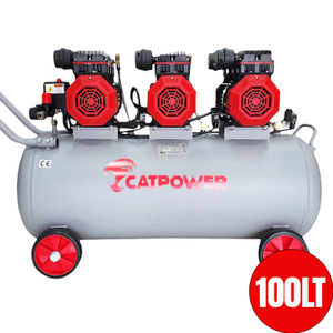 CATPOWER CAT1103 SESS�Z VE YA�SIZ KOMPRES�R 4HP 100LT