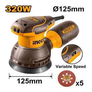 INGCO ING-RS4516 ORB�TAL ZIMPARA 450 WATT 150MM