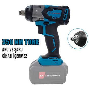 CATPOWER CAT4126 K�M�RS�Z AK�L� SOMUN SIKMA VE TORKLU V�DALAMA 1/2'' 20V 2.0Ah /4.0Ah