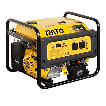 RATO R 8000 D-TA MONOFAZE/TR�FAZE DUAL MAR�LI BENZ�NL� JENERAT�R