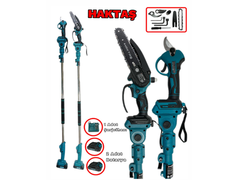 Denizli HAKTAŞ 3LÜ EKO BUDAMA SETİ (30MM MAKAS + 6