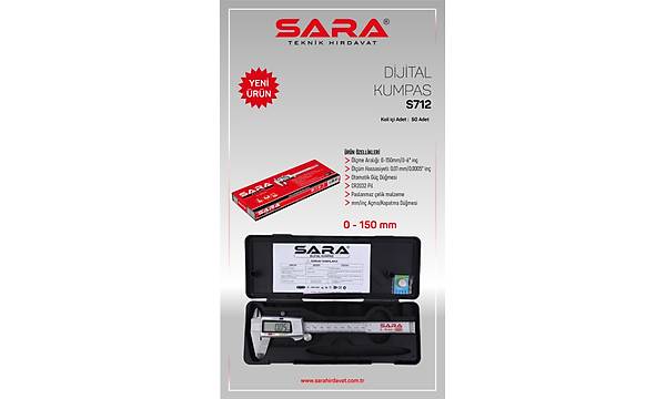 SARA S712 DJTAL KUMPAS 150MM
