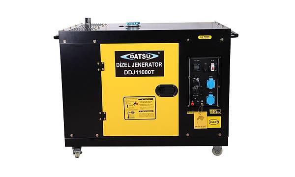 DATSU DDJ 11000 S Dizel Monofaze Sessiz Jeneratr