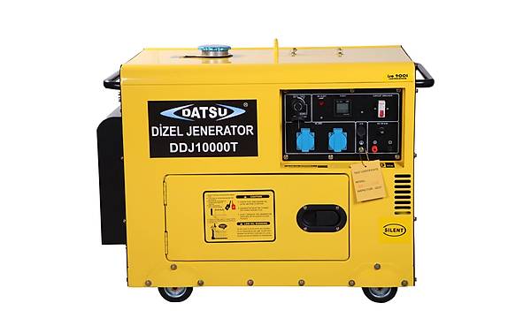 DATSU DDJ 10000 S Dizel Monofaze Sessiz Jeneratr