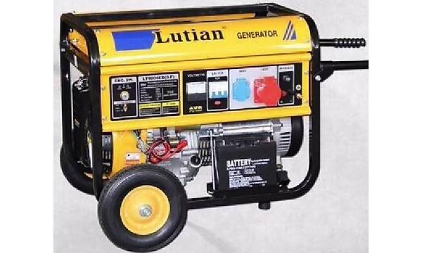 Lutian LT9000 220 VOLT 7.5 Kva Benzinli Jeneratr Marl Monofaze