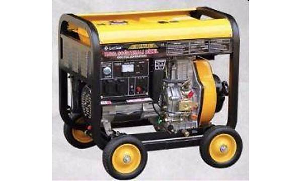 Lutian 6GFMEF4 380 Volt Dizel 7 KW Jeneratr