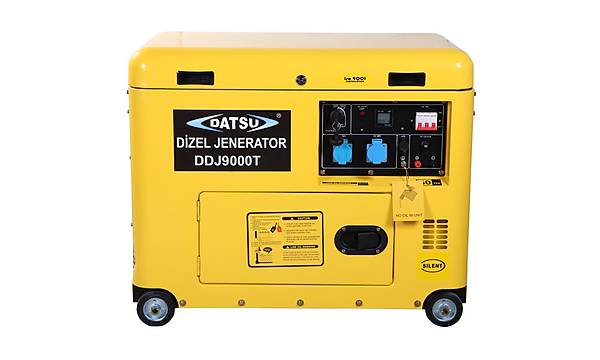 DATSU DDJ 9000S Dizel Kabinli Monofaze Sessiz Jeneratr