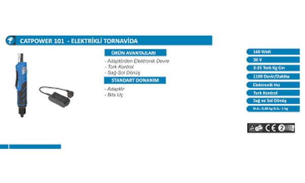 Cat Power Cat 102 Elektrikli Tornavida 160W