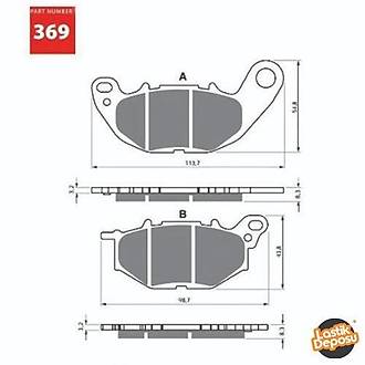 YAMAHA YZF 300 Balata Fiyat�