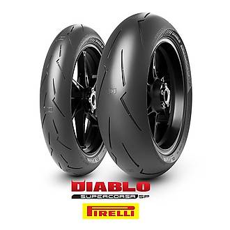 Pirelli 120/70ZR17 ve 190/55ZR17 Diablo Supercorsa SP V4 Arka Lastik
