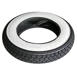 Beyaz Yanakl� Motosiklet Lasti�i