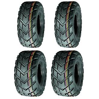 Wanda Set 19x7-8 ve 18x9.5-8 Atv �n Arka Lastik Tak�m�