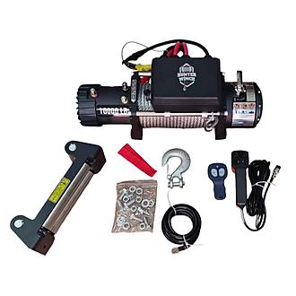 10000 lb 12v 4�4 �elik halatl� offroad vin�