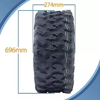 27x9-14 ve 27x11-14 8PR Atv �n Arka Tak�m Lastik