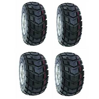 Wanda Set 19x7-8 ve 18x9.5-8 Atv �n Arka Lastik Tak�m�