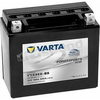 YTX20H-BS 12V18AH Motosiklet Ak�s�