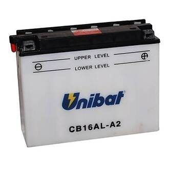 Unibat CB16AL-A2/SM 12V16AH Motosiklet ve ATV Ak�s�