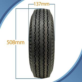 5.00-10 6 Kat Tubeless
