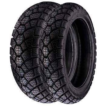 Anlas Set 110/90-13 ve 130/70-12 SC500 Winter Grip-2 n Arka Motosiklet Lastii