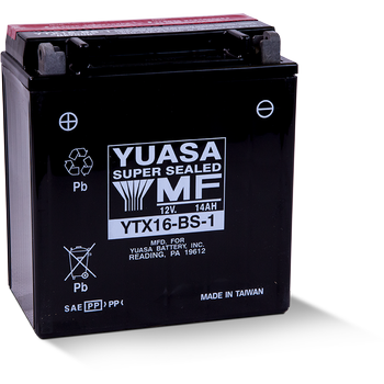 YTX16-BS-1 12V14 AH Motosiklet ve ATV Aküsü