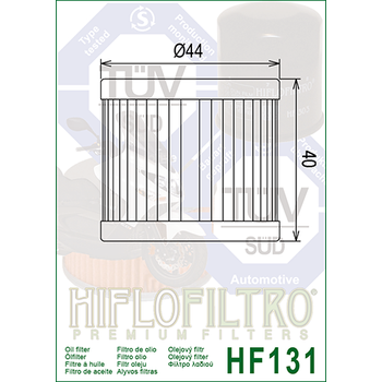 Hiflo HF-131 Ya Filtresi SUZUKI Baz Modelleri