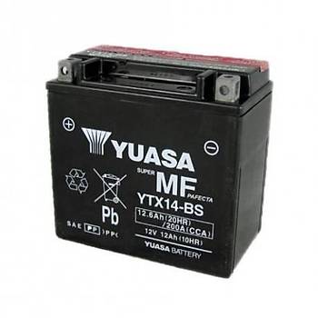 BMW R1200 HP2 Sport Ak (2007 - 2010) Yuasa YTX14-BS 12V6 AH