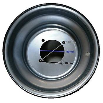 BRS 8 Jant 6x8 Rim Buggy-Atv-Bahe-Golf-Hobi (18x9.50-8)